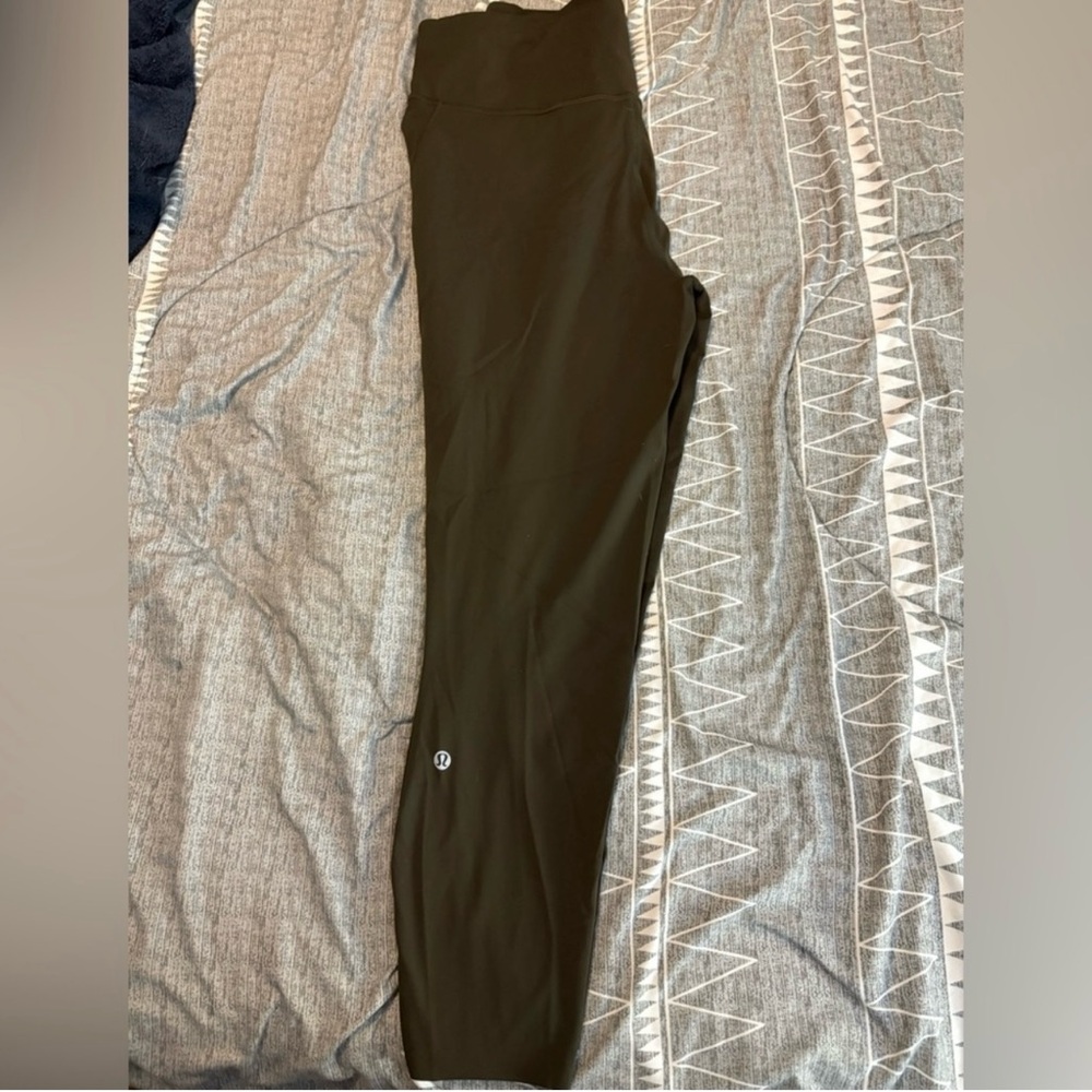 lululemon athletica olive green  High-Rise Leggings